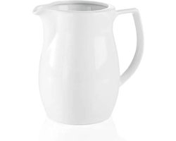 Kan, waterkan, pitcher, schenkkan - 1 l, porselein