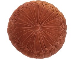 Kanan kussen koper dia40x10cm