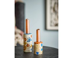 Kandelaar aardewerk bruin Anniversary