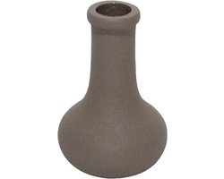 Kandelaar - Branded by - kandelaar Noor taupe - 10,5 cm hoog
