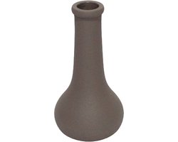 Kandelaar - Branded by - kandelaar Noor taupe - 14,5 cm hoog