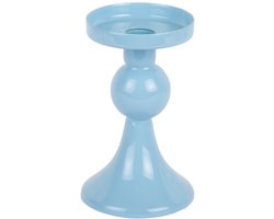 Kandelaar | Funky Blue | Blauw | Woonaccessoires | Woonaccessoire | Decoratief | Deco | Decoratie | Sfeer | Interieur | Wonen | Woon | Woning | Inrichting | Woninginrichting | Kaarsen | Kaars | Sfeervol | Gezellig | Gezelligheid | Vrouwen | Gaaf