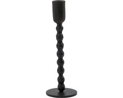 Kandelaar Mala zwart 18cm