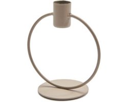 Kandelaar Ring Taupe
