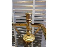 Kandelaar van Kersten - kaarsenhouder - kaarsenstandaard - goud - kerst - merk Kersten