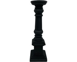 Kandelaar zwart hout 38 x 11 | HSH121720 | Home Sweet Home | Stoer & Sober Woonstijl