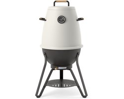 Kandu Cooking 41 kooksysteem - Ash White - Vertical Cooking barbecue - Ø58 x H95 cm