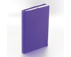 Kangaro boekenkaft - rekbaar - A5 - paars - K-58604