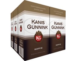 Kanis & Gunnink Regular Filterkoffie - 6 x 500 gram