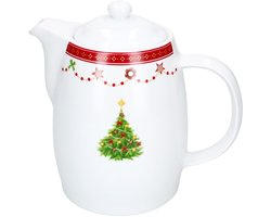 Kanne Weihnachtstraum 850 ml van porselein - 164414