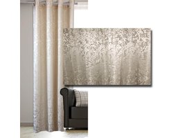Kant-en-klaar gordijn - luxe uitstraling - 1 stuk - 140 x 245 cm - 100% polyester