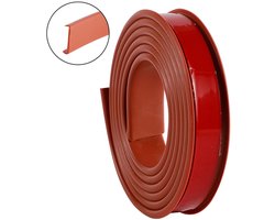 Kantenband, meubelband U-vormige TPE-randbeschermingsstrip, kantenband, houten kantenband geschikt voor kasten, garderobekasten, tafelbladen en speciale vormen (5m×28mm, blauw)