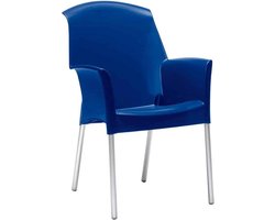 Kantinestoelen of tuinstoel Design recyclebaar Blauw