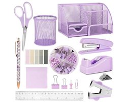 Kantoorbenodigdheden set met bureauaccessoires en organizer