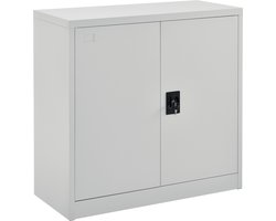 Kantoorkast Molise metaal met slot sleutels 90x40x90 cm - 3 varianten