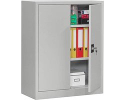 Kantoorkast of draaideurkast 100x80x38cm Wit