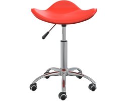Kantoorstoel | Bureaustoel | Werkstoel | Gamestoel kunstleer rood