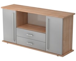 Kapa SB | Dressoir | met deuren + laden Pruim / Wit
