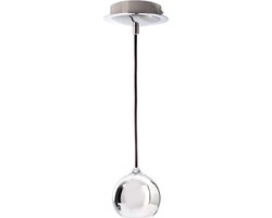 Kapego Centauri I – Hanglamp Spot - Aluminium – Rond – Zilver – Modern – Geschikt voor LED