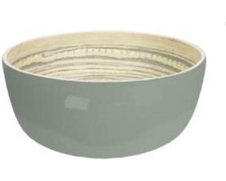Kapimex Schaal 18x8cm Bamboe Groen