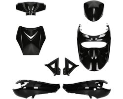 Kappenset Peugeot Vivacity Metallic zwart (tot 2008)