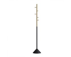 Kapstok Boom - Kapstokstandaard Garderobekast - Entree Organiseren - Klassiek Boomdesign - 30x170cm - Geel
