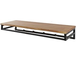 Kapstok Custom 6 Haken Boomstam Hoedenplank 100cm