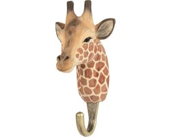 Kapstok Giraffe Houtsnijwerk