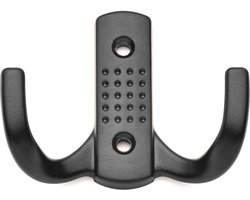 Kapstok Haak - Metalen Wandhaak - Hanger - 1 Stuk - Zwart