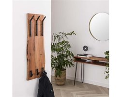 Kapstok Timber 2x3 haken hoog