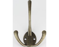 Kapstokhaak Vince brons | Jashaak | Wandhaak | kapstok haken | Kapstokhaak | Hookz