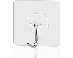 Kapstokken voor wandmontage 1pc transparant sterke zuigmuur haken for thuis keuken en badkamer cup sucker hanger sleutelhouder opslag hanger handdoekhaak Sleutelhaken wandmontage