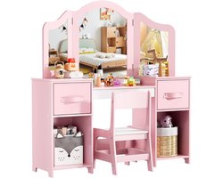 Kaptafel Kind - Make up Tafel voor Meisjes - Schminktafel