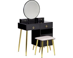 Kaptafel YVES LED Zwart