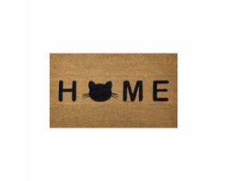 Karaca Cashmere Home Coco Deurmat – 40x60 cm – Kokosvezel – Antislip Rubber Onderkant