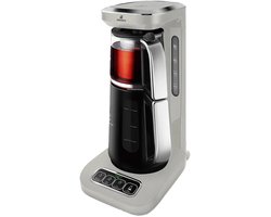 Karaca Çaysever Robotea Pro Connect 4 in 1 sprekende automatische glazen theemaker en filter koffiezetapparaat 2500W theemaker, Starlight, theemaker, Turkse theepot, Turkse traditionele thee