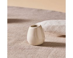 Karaca Cupid Tandenstokerhouder 5,1 cm - Reactive Glaze - Stoneware - Beige/Wit - tandenstoker