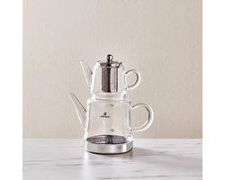 Karaca Dora - Glazen Theepot - 1800 ml - Medium
