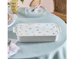 Karaca Fleur 8-Delige Ontbijtset – Multicolor – Modern & Elegant Design