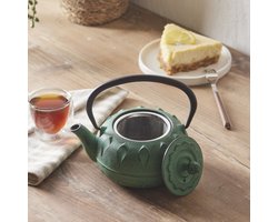 Karaca Greenish – Gietijzeren Theepot/ Theekan – 600 ml – Groen