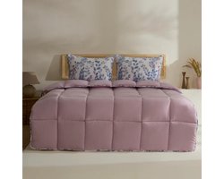 KARACA LEAF MULTICOLOR 2 PERSOONS COMFORTER SET 200X200+ 2x50X70