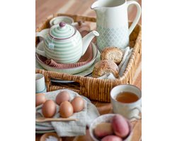 Karaf aardewerk blauw Patrizia 1,5L