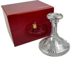 Karaf Bothwell - 1250 ml - Loodkristal - Scheepskaraf in luxe houten doos - Glencairn Crystal Scotland