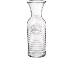 Karaf - Drank Dispenser - Dranken Serveren - Industrieel Vintage Stijl - 1 Liter - Helder