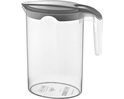 Karaf Plastic met Deksel 1,75 l - Kan - Waterkaraf voor Fruitwater - Waterkan - Drinkkan