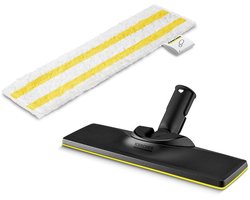 Kärcher EasyFix Vloermondset voor stoomreinigers - Microvezel - Klittenbandbevestiging - Flexibel scharnier mondstuk