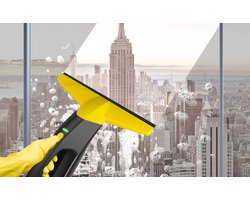 Kärcher WV5 Plus N Raamreiniger – Draadloze Window Vac met Extra Accu en Microvezeldoek