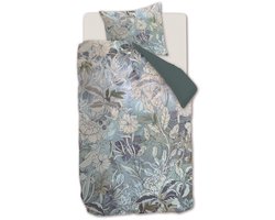 Kardol Nobile dekbedovertrek - Eenpersoons - 140x200/220 - Blauw Grijs