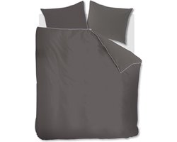 Kardol Richmond dekbedovertrek - Tweepersoons - 200x200/220 - Antraciet