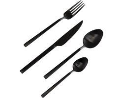 Kare Bestek Gloria Mat Zwart 16-delig